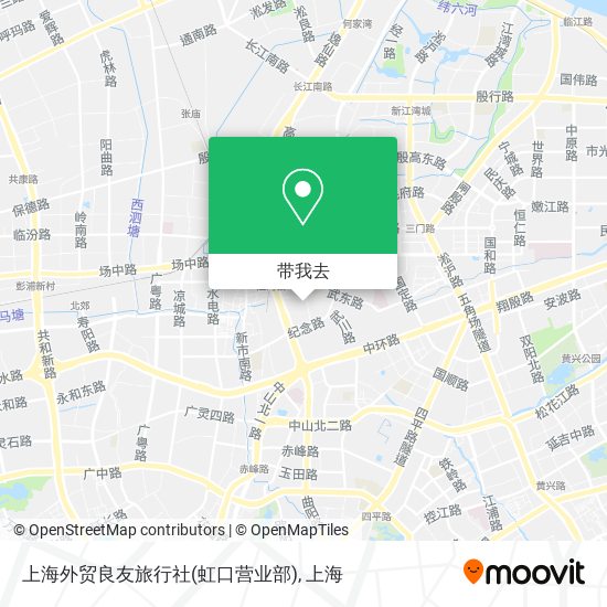 上海外贸良友旅行社(虹口营业部)地图