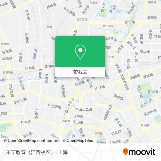 乐宁教育（江湾校区）地图