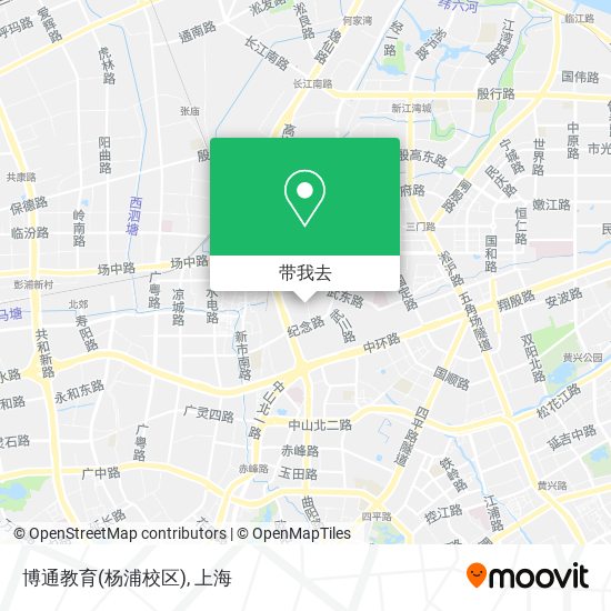 博通教育(杨浦校区)地图
