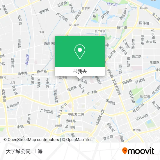 大学城公寓地图