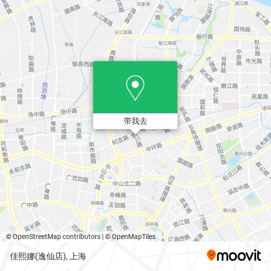 佳熙娜(逸仙店)地图