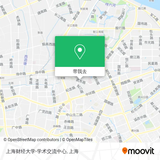 上海财经大学-学术交流中心地图