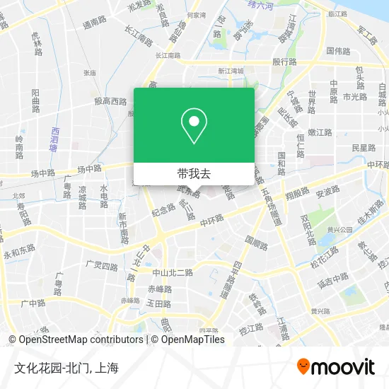 文化花园-北门地图