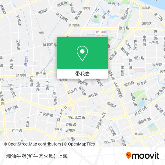 潮汕牛府(鲜牛肉火锅)地图