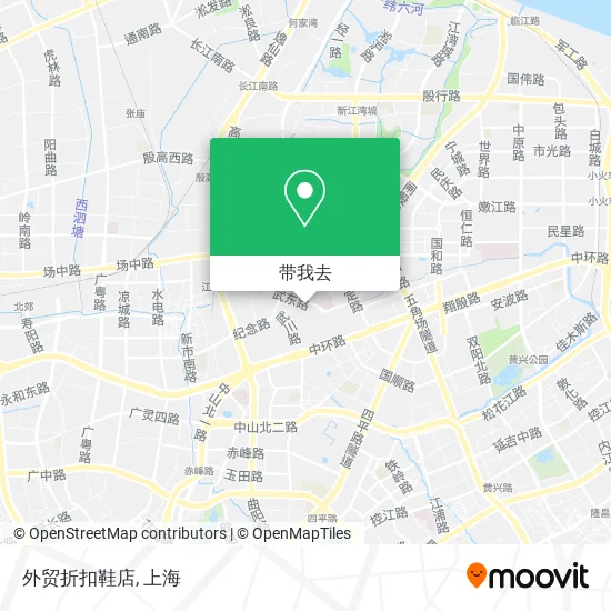外贸折扣鞋店地图