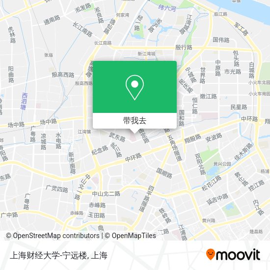 上海财经大学-宁远楼地图