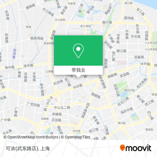 可浓(武东路店)地图