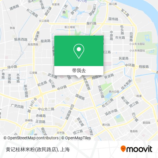 黄记桂林米粉(政民路店)地图