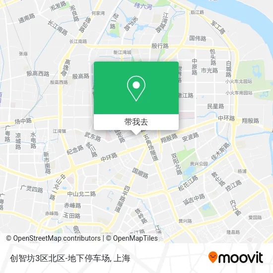 创智坊3区北区-地下停车场地图