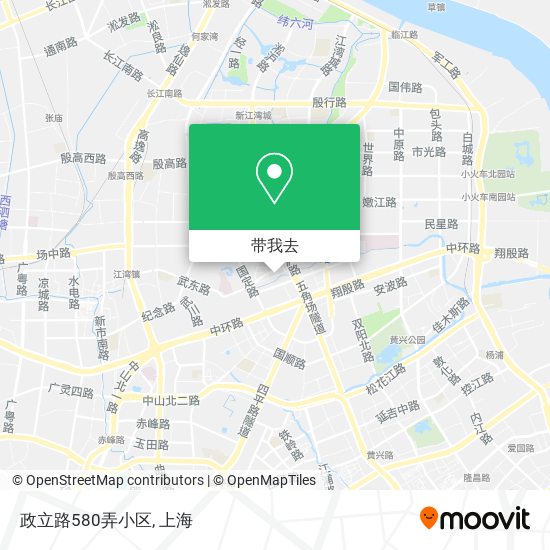 政立路580弄小区地图