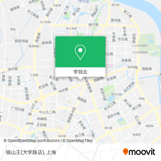 猫山王(大学路店)地图