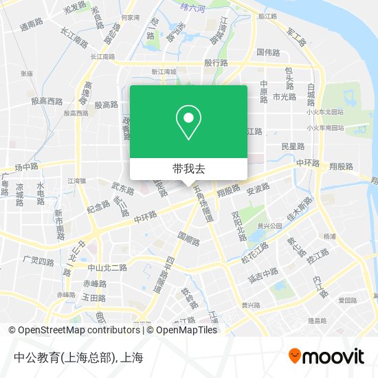 中公教育(上海总部)地图