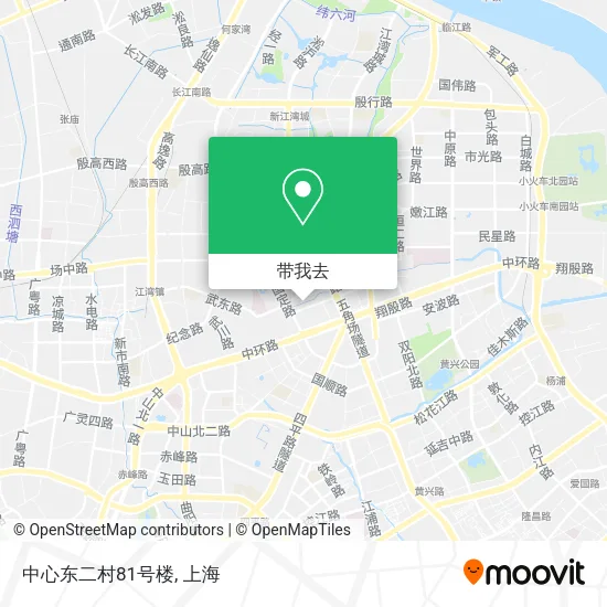 中心东二村81号楼地图