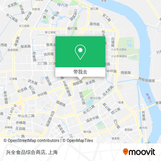 兴全食品综合商店地图