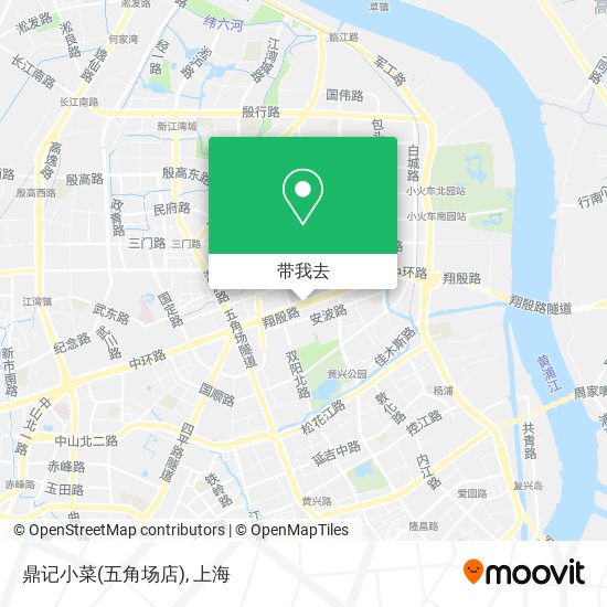 鼎记小菜(五角场店)地图