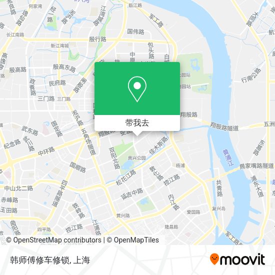 韩师傅修车修锁地图