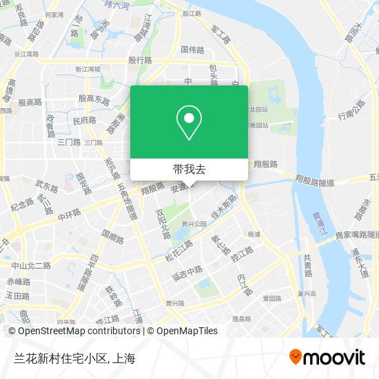兰花新村住宅小区地图