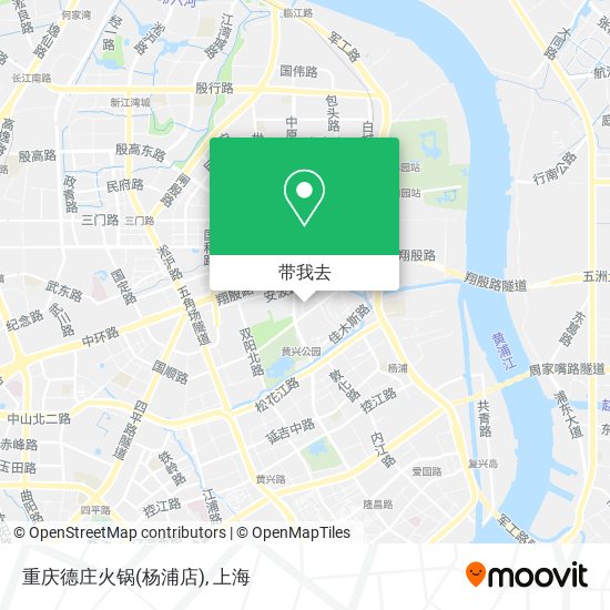 重庆德庄火锅(杨浦店)地图