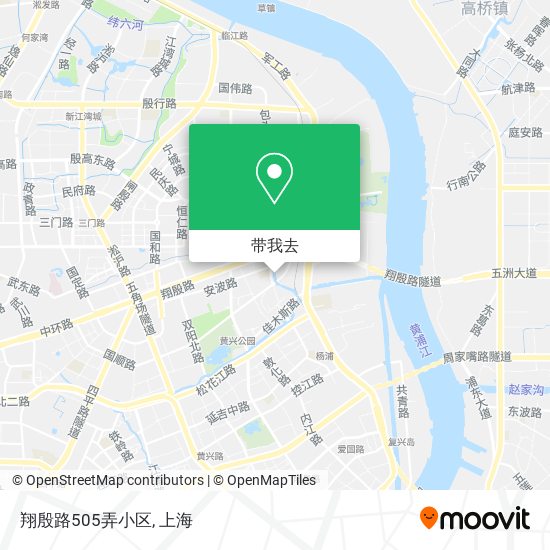 翔殷路505弄小区地图
