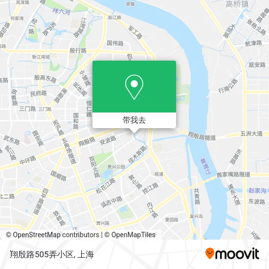 翔殷路505弄小区地图