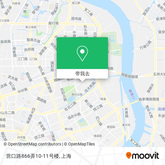 营口路866弄10-11号楼地图