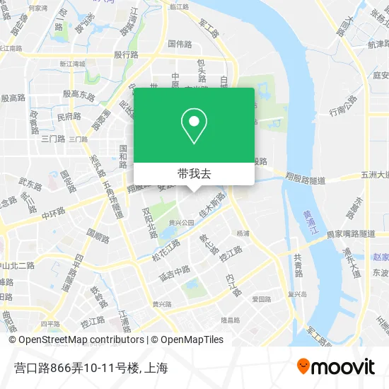 营口路866弄10-11号楼地图