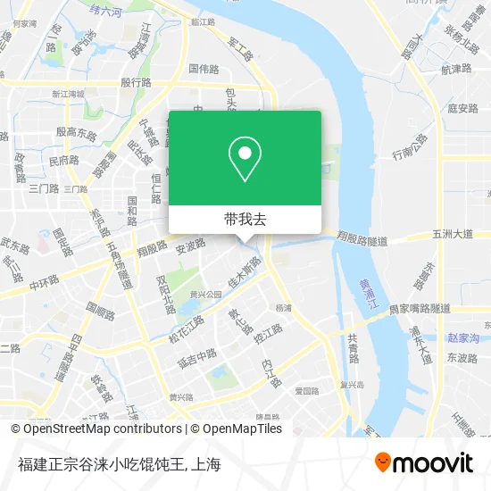 福建正宗谷涞小吃馄饨王地图