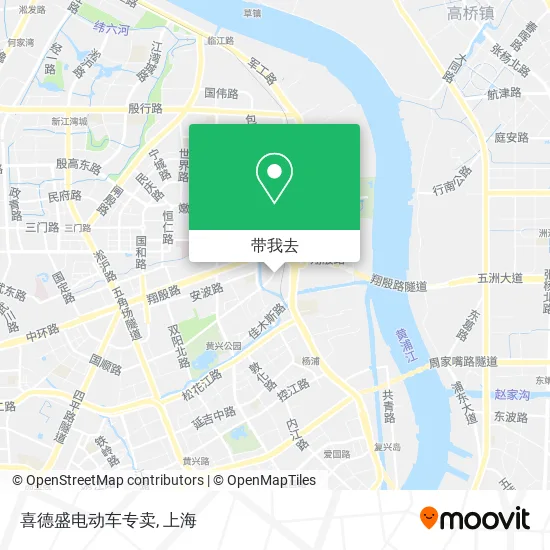 喜德盛电动车专卖地图