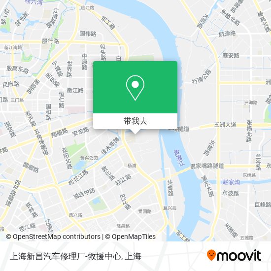 上海新昌汽车修理厂-救援中心地图