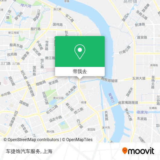 车捷饰汽车服务地图