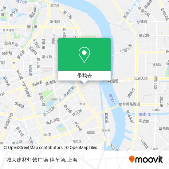 城大建材灯饰广场-停车场地图
