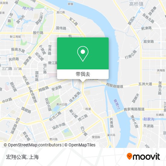 宏翔公寓地图
