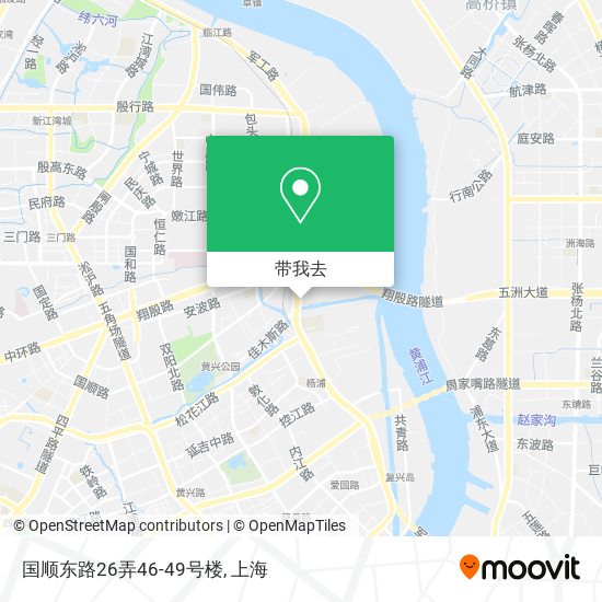 国顺东路26弄46-49号楼地图