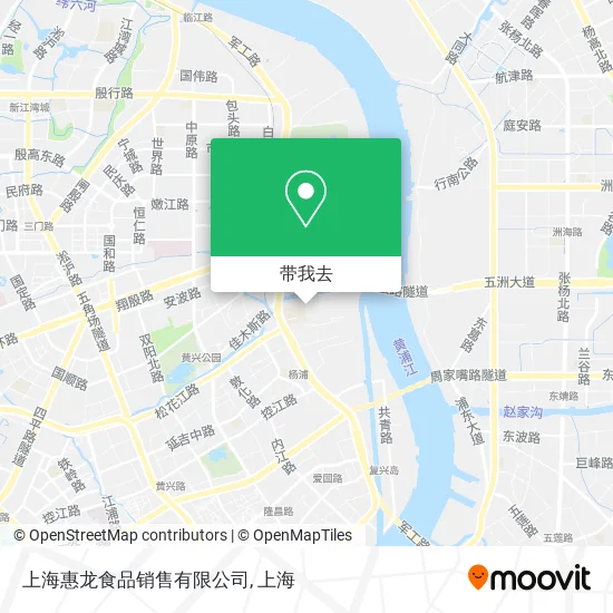 上海惠龙食品销售有限公司地图