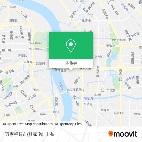 万家福超市(桂家宅)地图