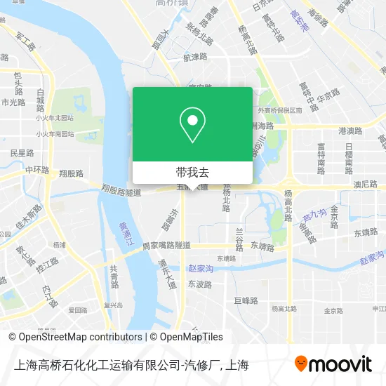 上海高桥石化化工运输有限公司-汽修厂地图