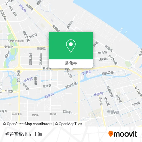 福得百货超市地图