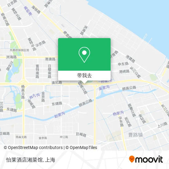 怡莱酒店湘菜馆地图