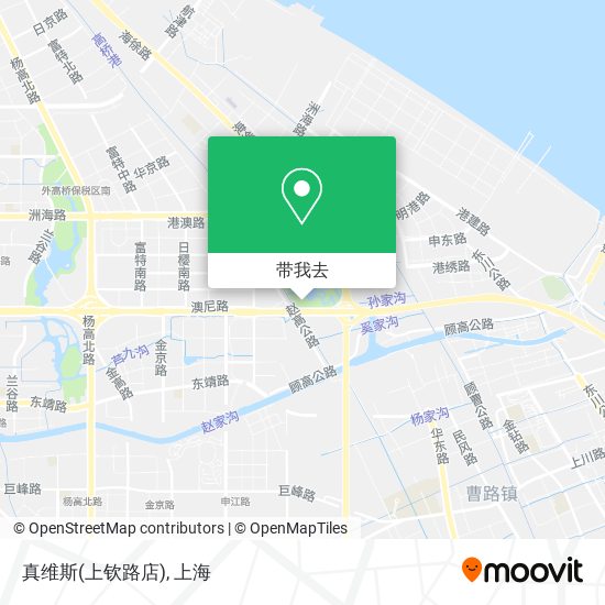 真维斯(上钦路店)地图