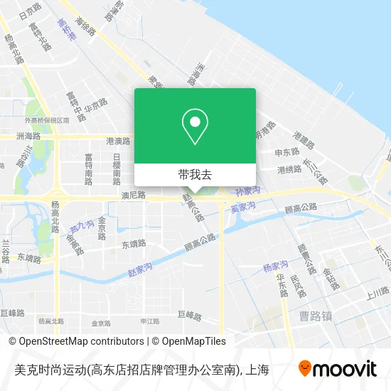 美克时尚运动(高东店招店牌管理办公室南)地图