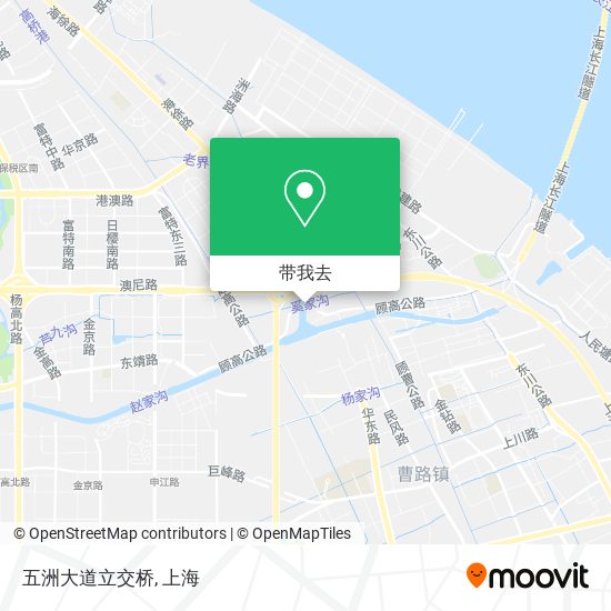 五洲大道立交桥地图