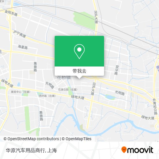 华原汽车用品商行地图