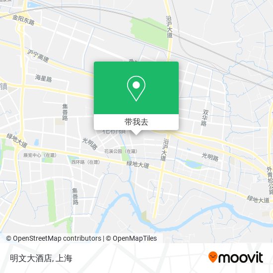 明文大酒店地图