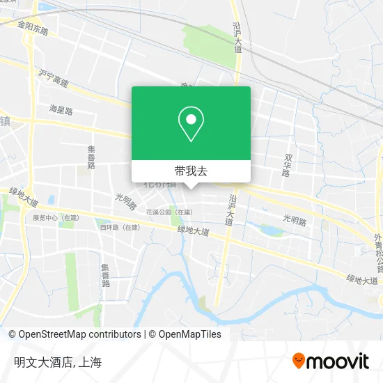 明文大酒店地图