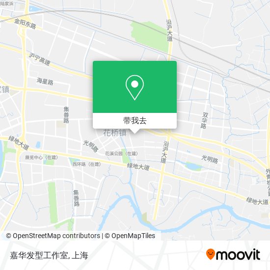 嘉华发型工作室地图