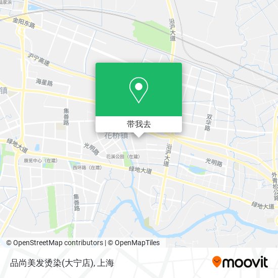 品尚美发烫染(大宁店)地图