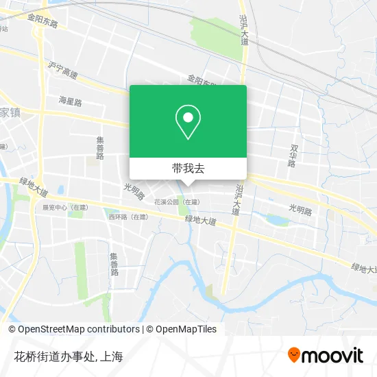 花桥街道办事处地图