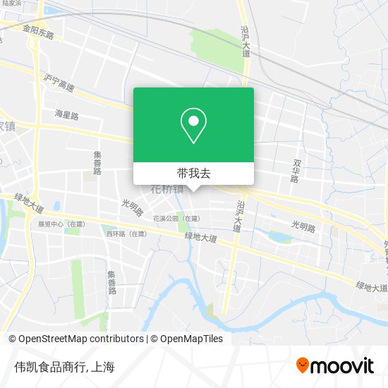 伟凯食品商行地图