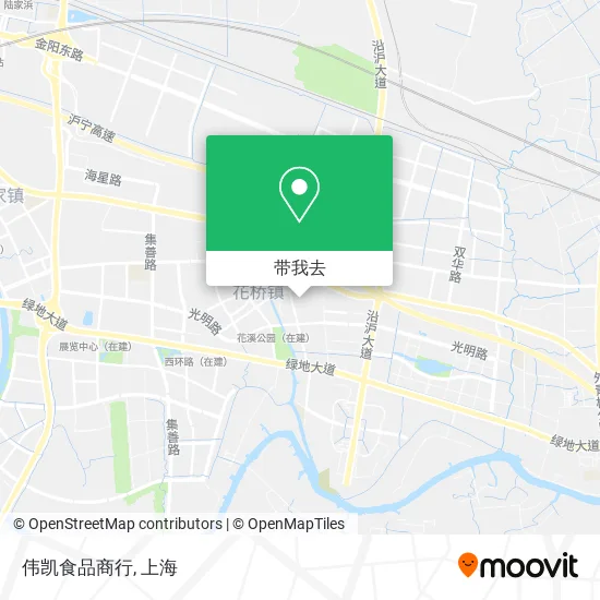 伟凯食品商行地图