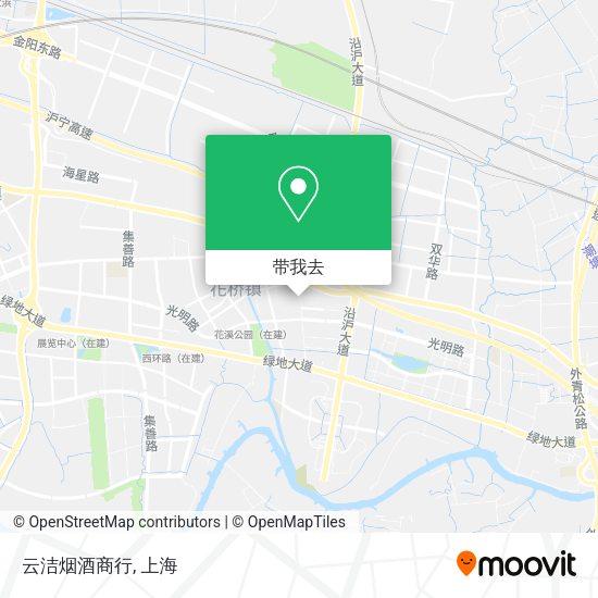 云洁烟酒商行地图